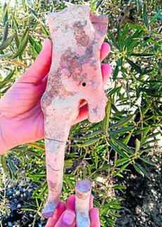 Muñeca hallada en Torreparedones