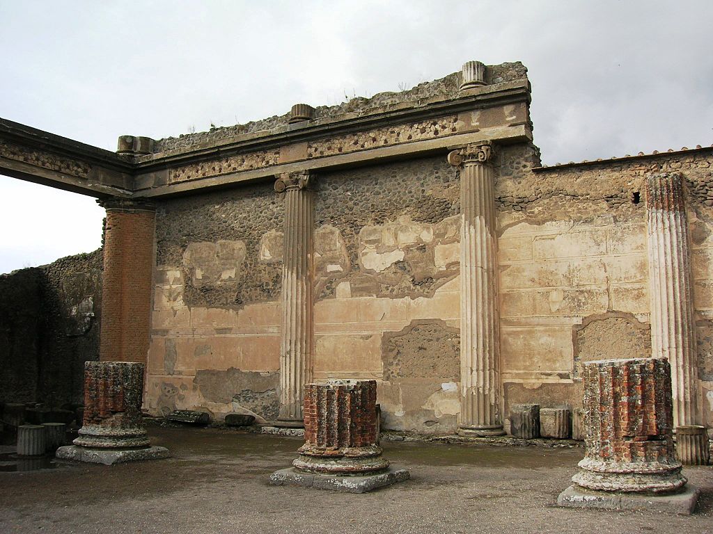 Interior de la basílica de Pompeya