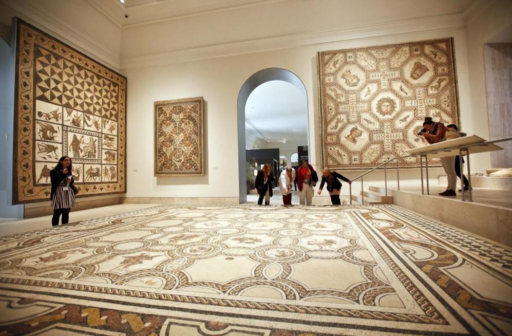 Mosaicos romanos conservados en el MAN