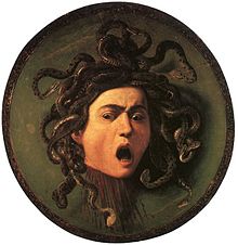 Cabeza de Medusa, de Caravaggio