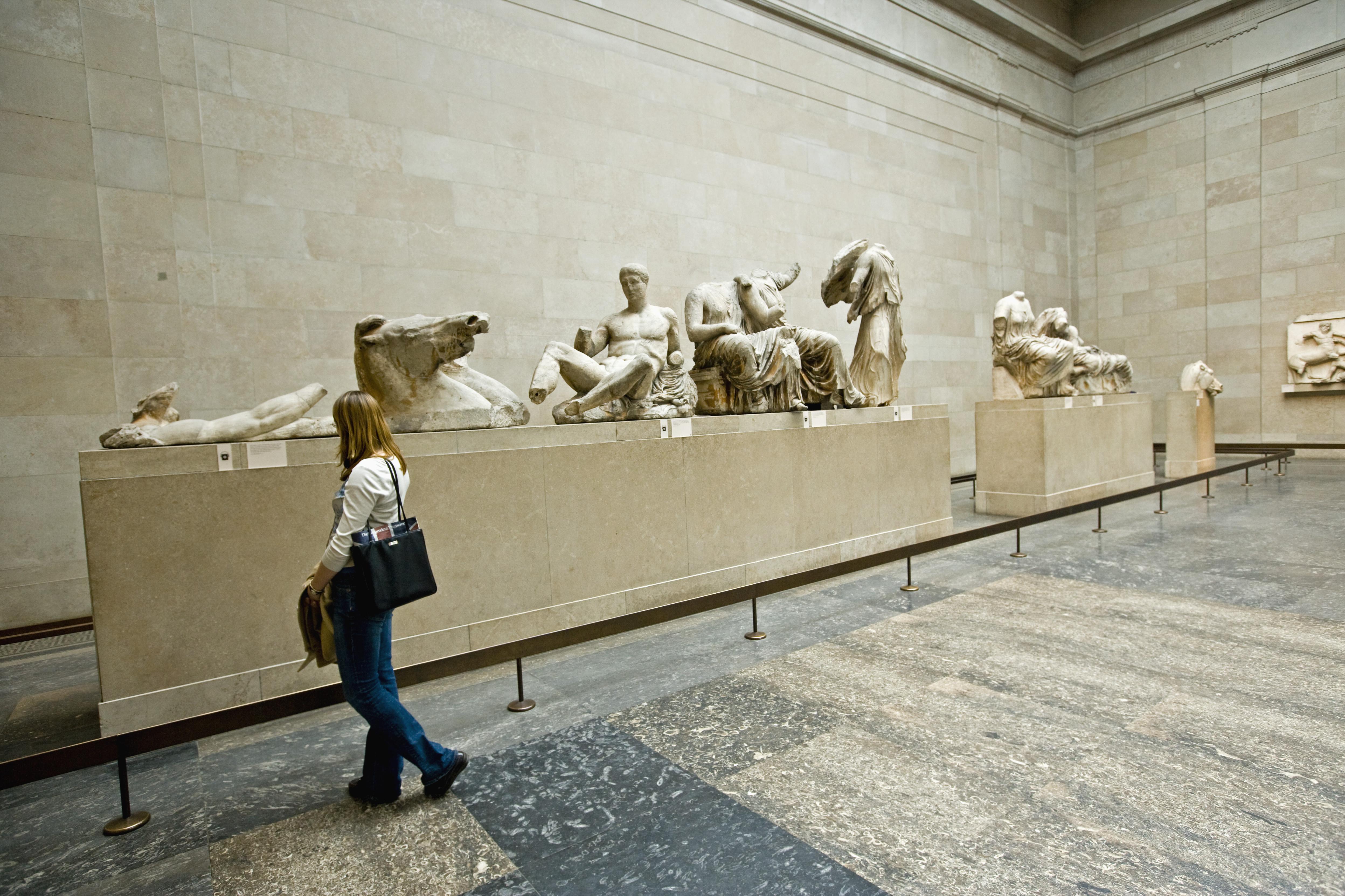 Esculturas del Partenón en el Museo Británico