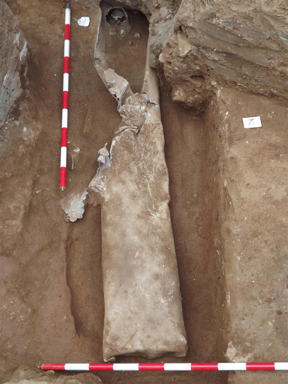 Sarcófago romano hallado en Córdoba