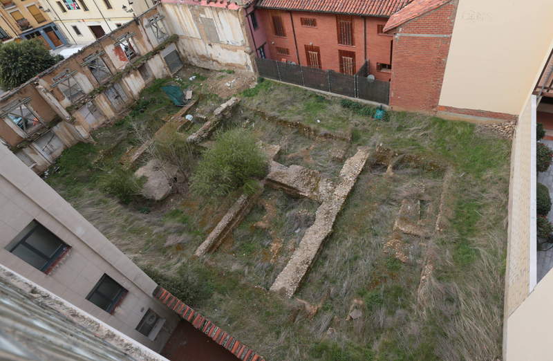 Restos del praetorium de León