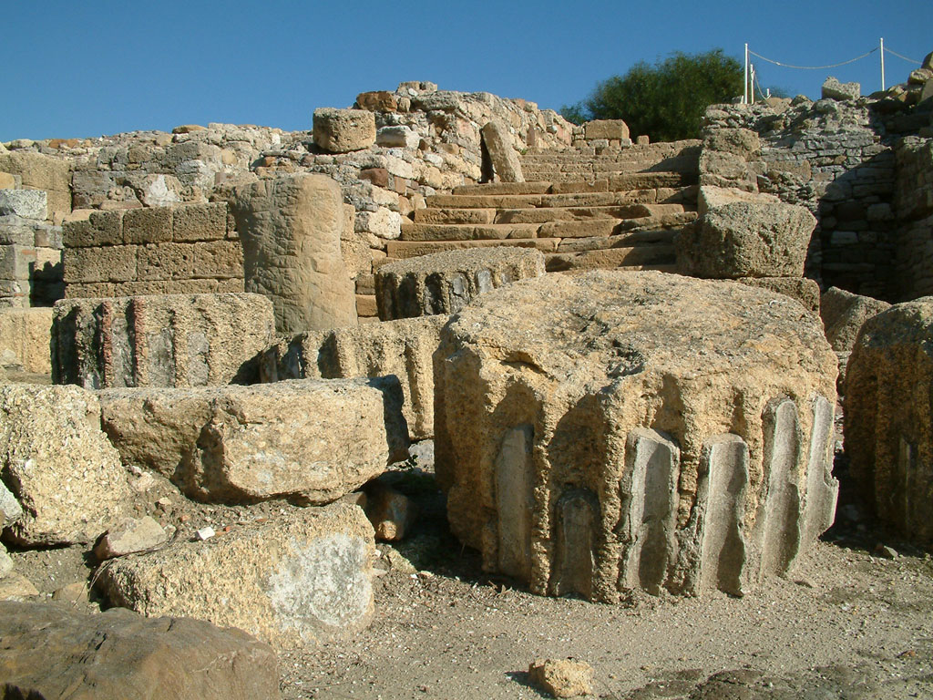 Restos de la ciudad romana de Carteia