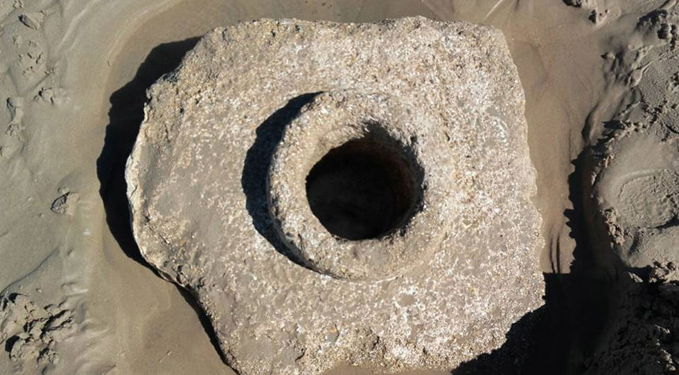 Restos del acueducto romano de Cádiz
