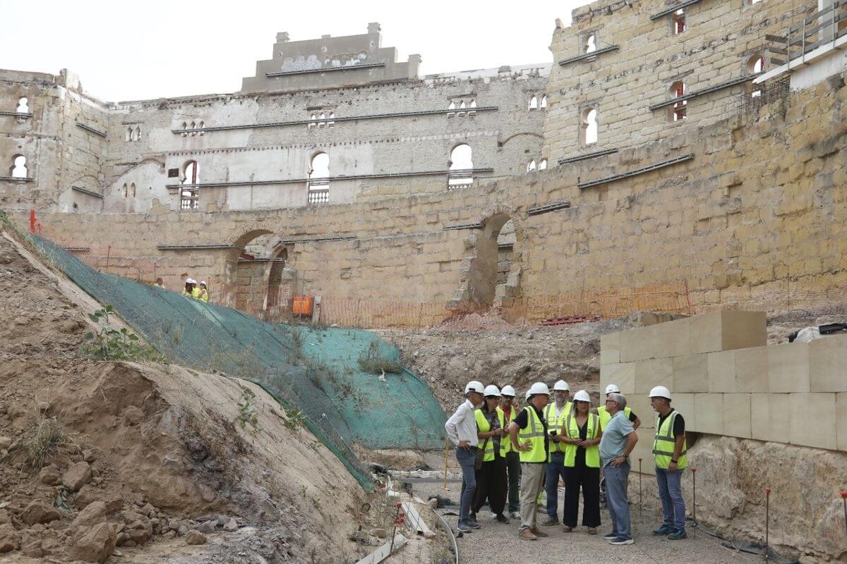 Excavaciones en el anfiteatro romano de Cartagena