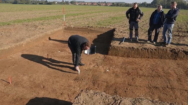 Restos del campamento romano hallado en la Baja Sajonia