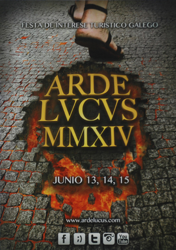 Arde Lucus, Cartel de Arde Lucus 2014