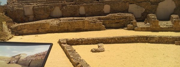 Aspecto renovado de la arena del circo romano de Tarraco
