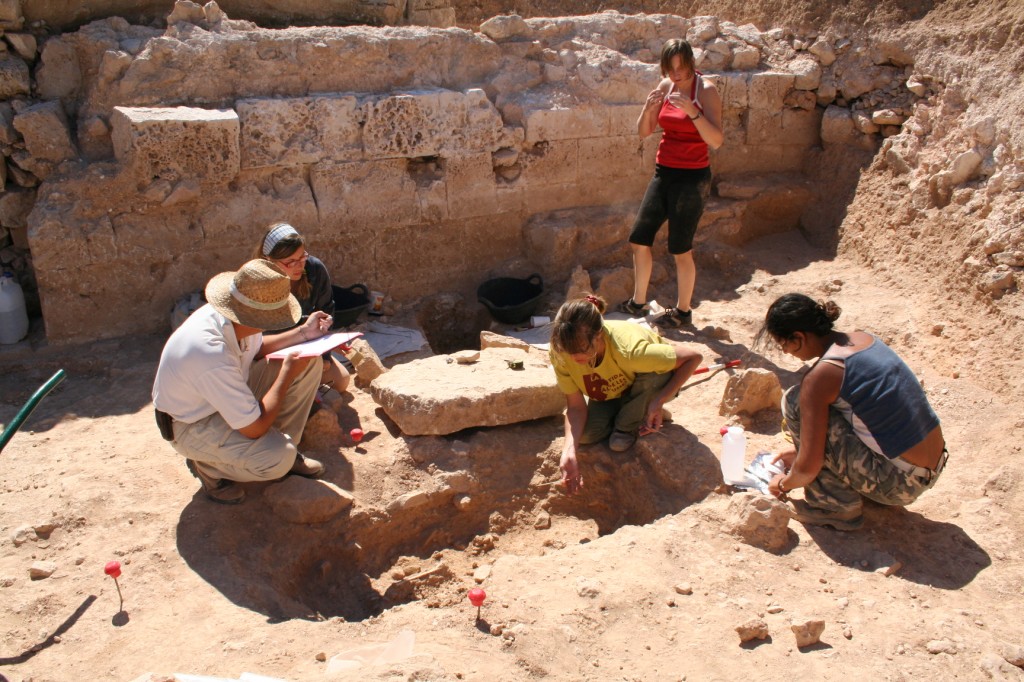 Excavación arqueológica, Universidad Complutense de Madrid