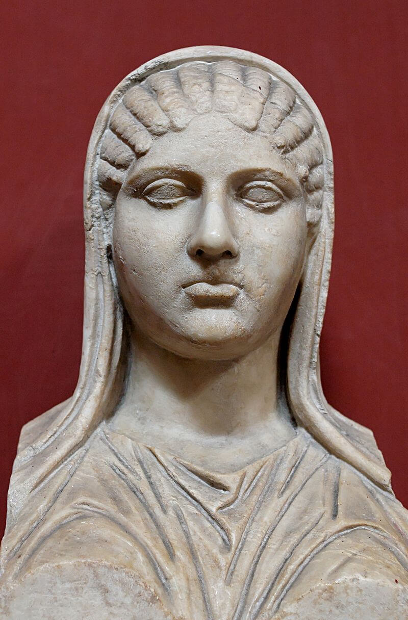 Busto de Aspasia de Mileto