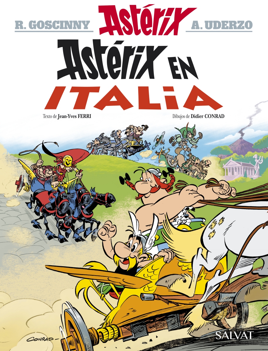 Obélix piloto, Portada