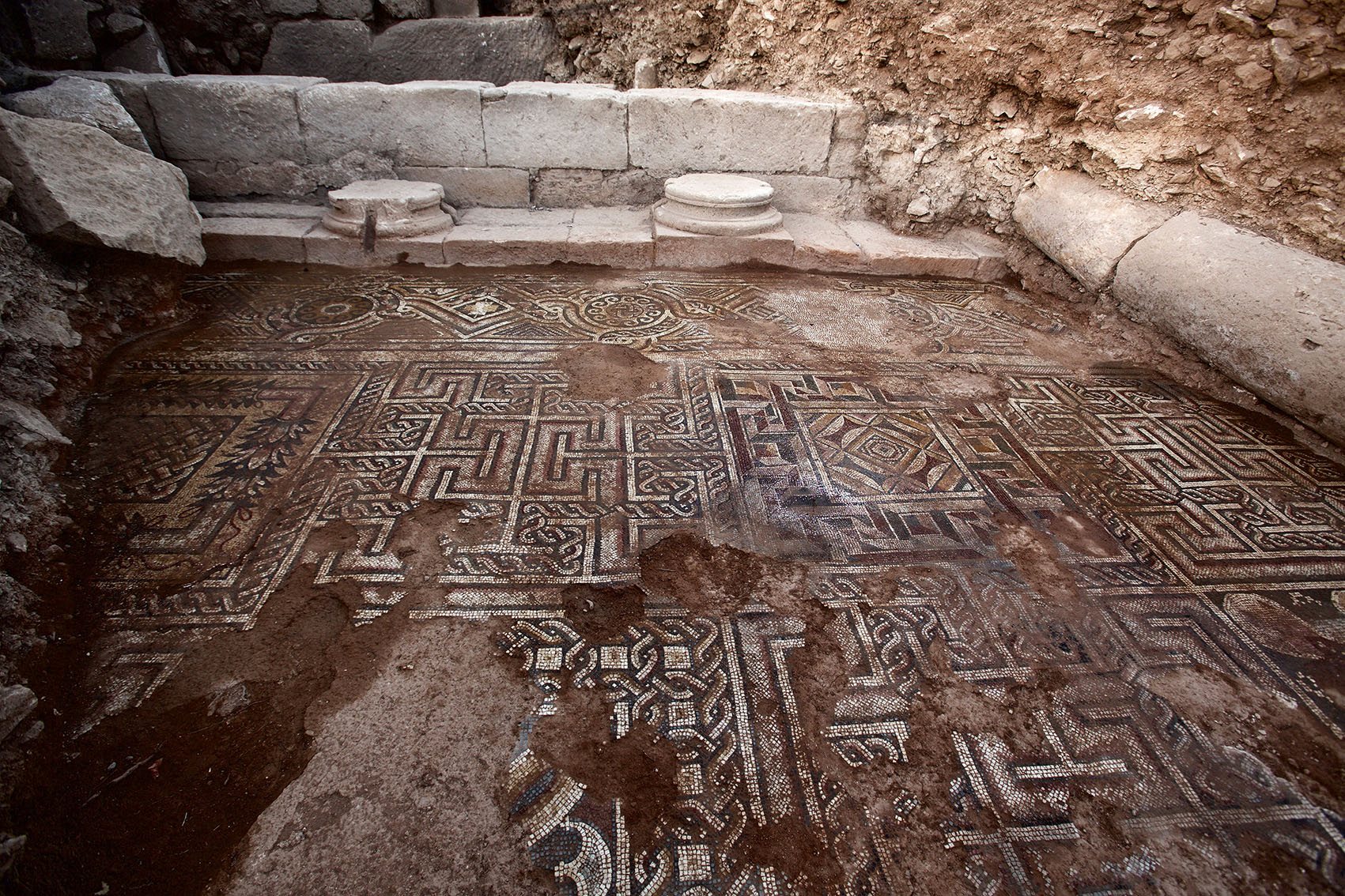Mosaico romano hallado en el sur de Turquía