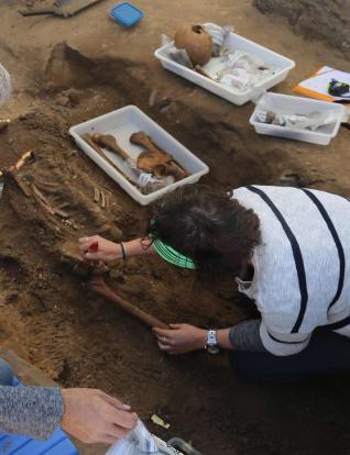 El yacimiento gallego de A Lanzada