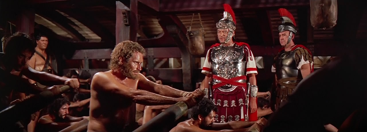 Charlton Heston en su papel de Ben Hur
