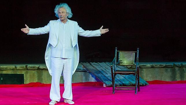 "El Brujo" en un momento de la actuación