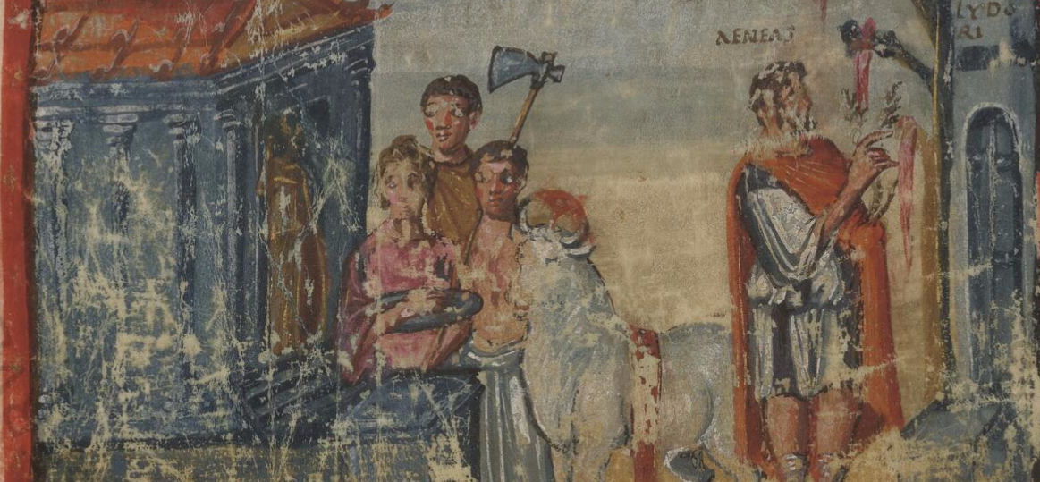 Folio 29 del "Vergilius Vaticanus"