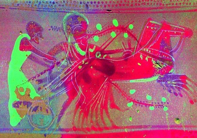 Visión de una cerámica griega a través de los rayos x