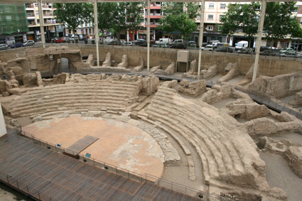 Teatro romano de Zaragoza