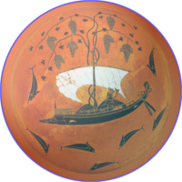 Chapa Kylix de Dionisos
