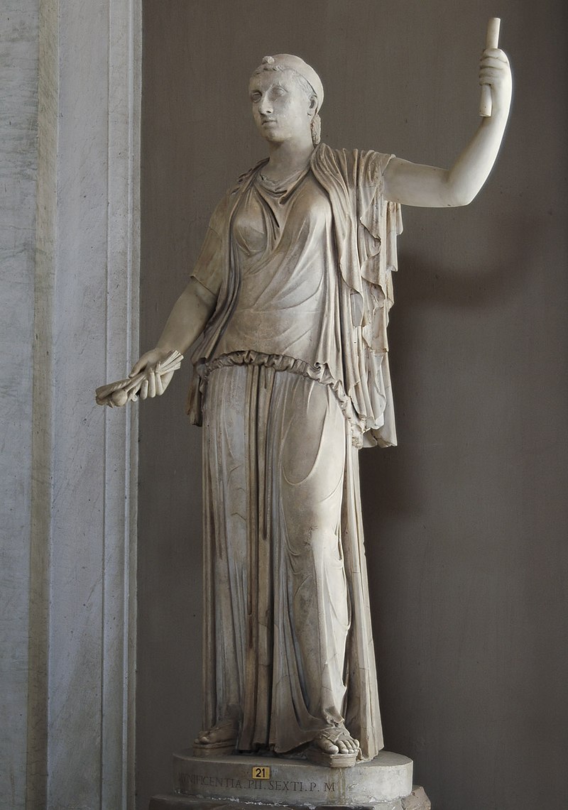Escultura romana de Cleopatra