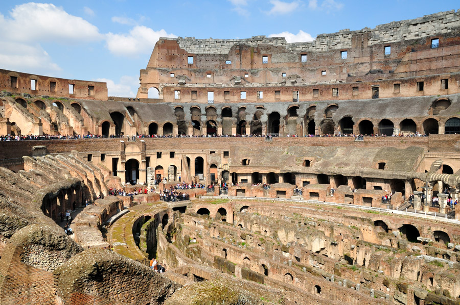 Interior del Anfiteatro Flavio