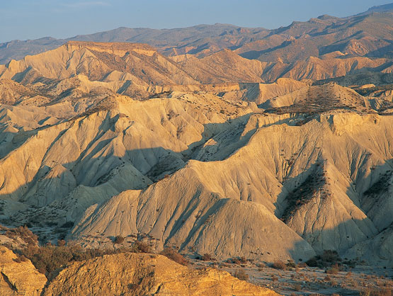 El desierto almeriense de Tabernas