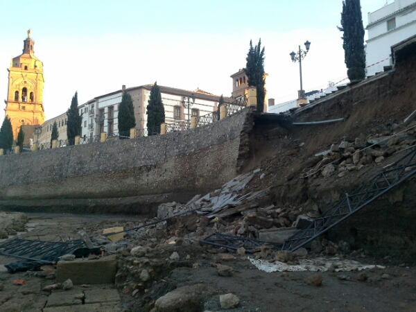 Restos del teatro romano de Guadix