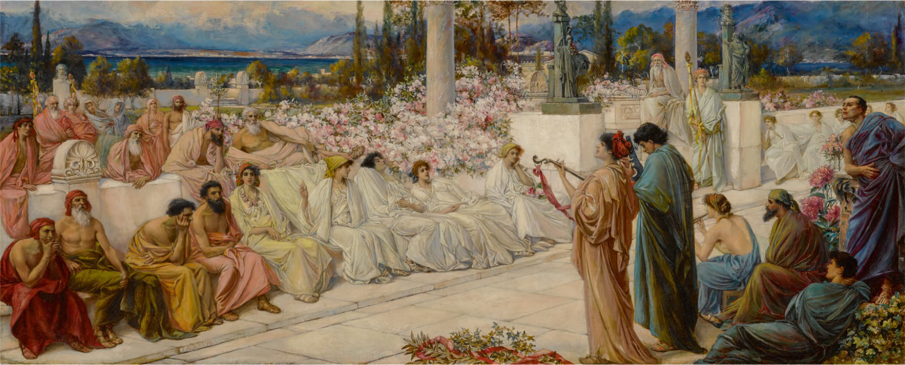 Safo y sus discípulos, de Thomas Ralph Spence