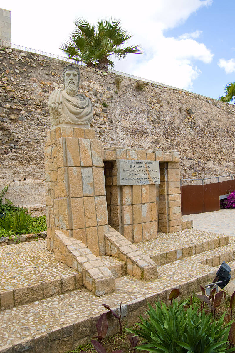 Busto de Asdrúbal, fundador de Cartago Nova