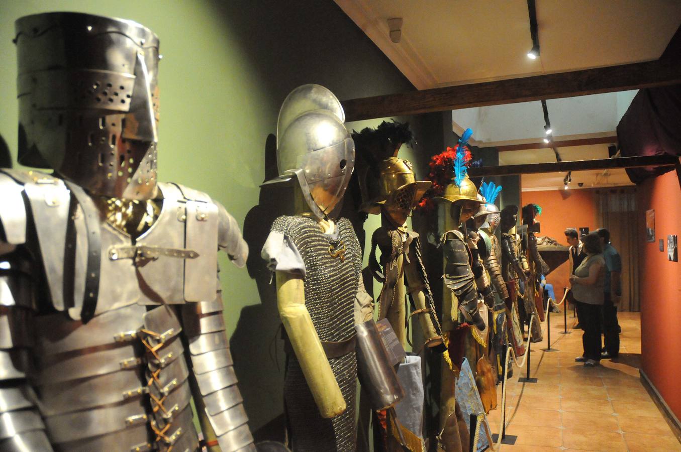 Exposición del centro de interpretación de Mérida