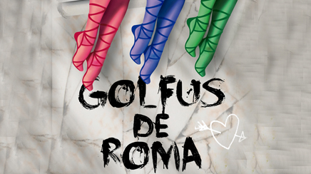 Cartel del musical Golfus de Roma