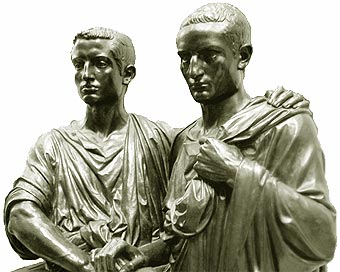 Tiberio Graco y su hermano Cayo