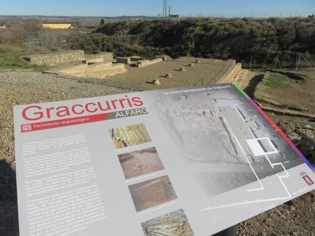Nuevos carteles del yacimiento de Graccurris