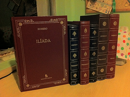 Colección de clásicos de la editorial Gredos