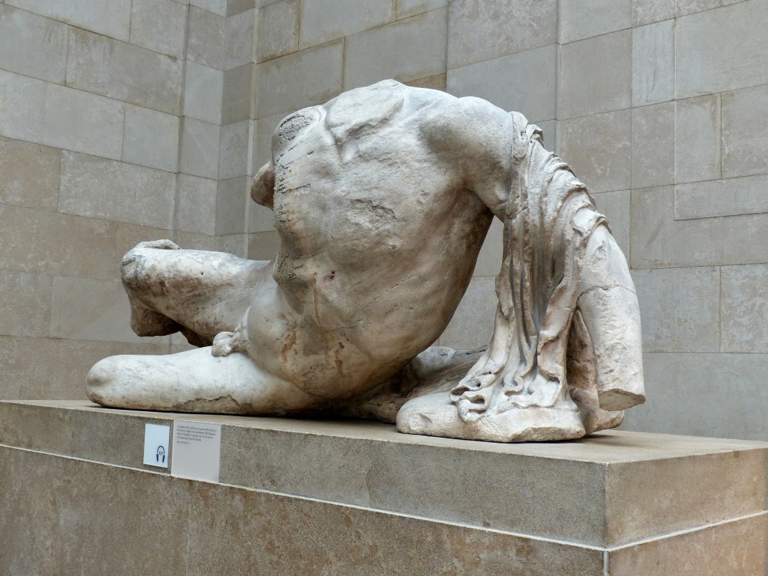 El río Ilisos, la escultura prestada al Hermitage de San Petersburgo