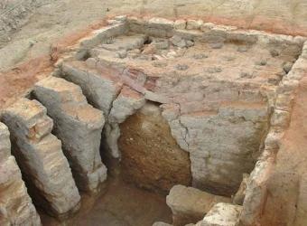Restos de un horno romano