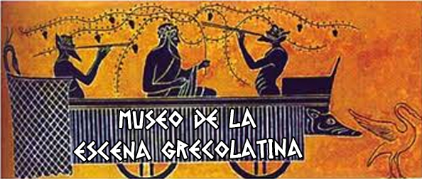 Cartel del Museo de la Escena Grecolatina en Sagunto