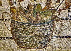 Mosaico garum romano
