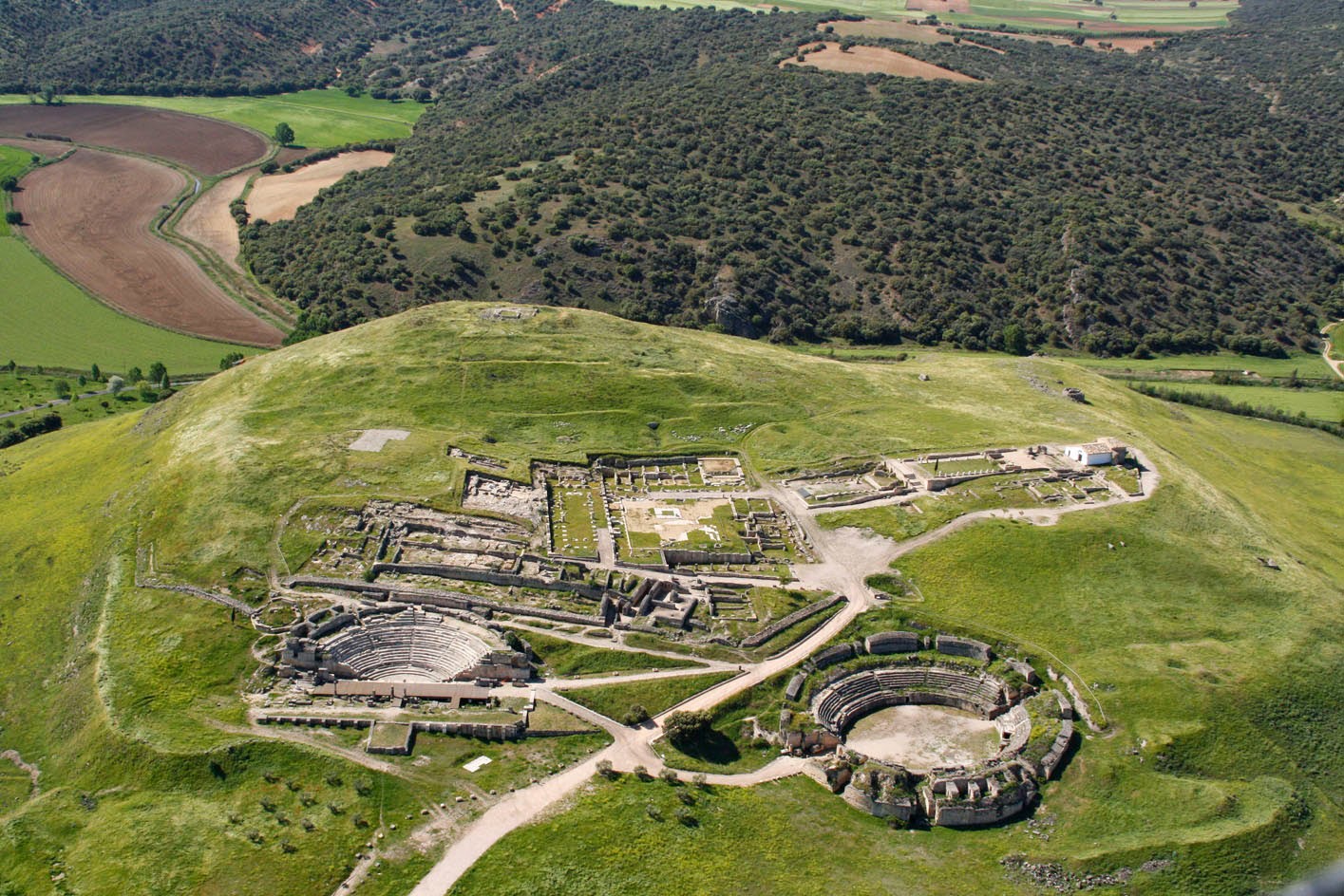 Yacimiento de la ciudad romana de Segóbriga