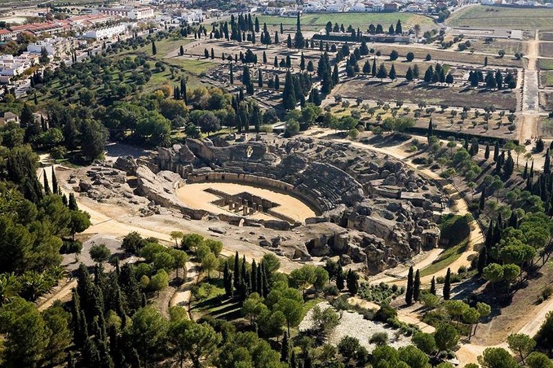 Yacimiento romano de Itálica
