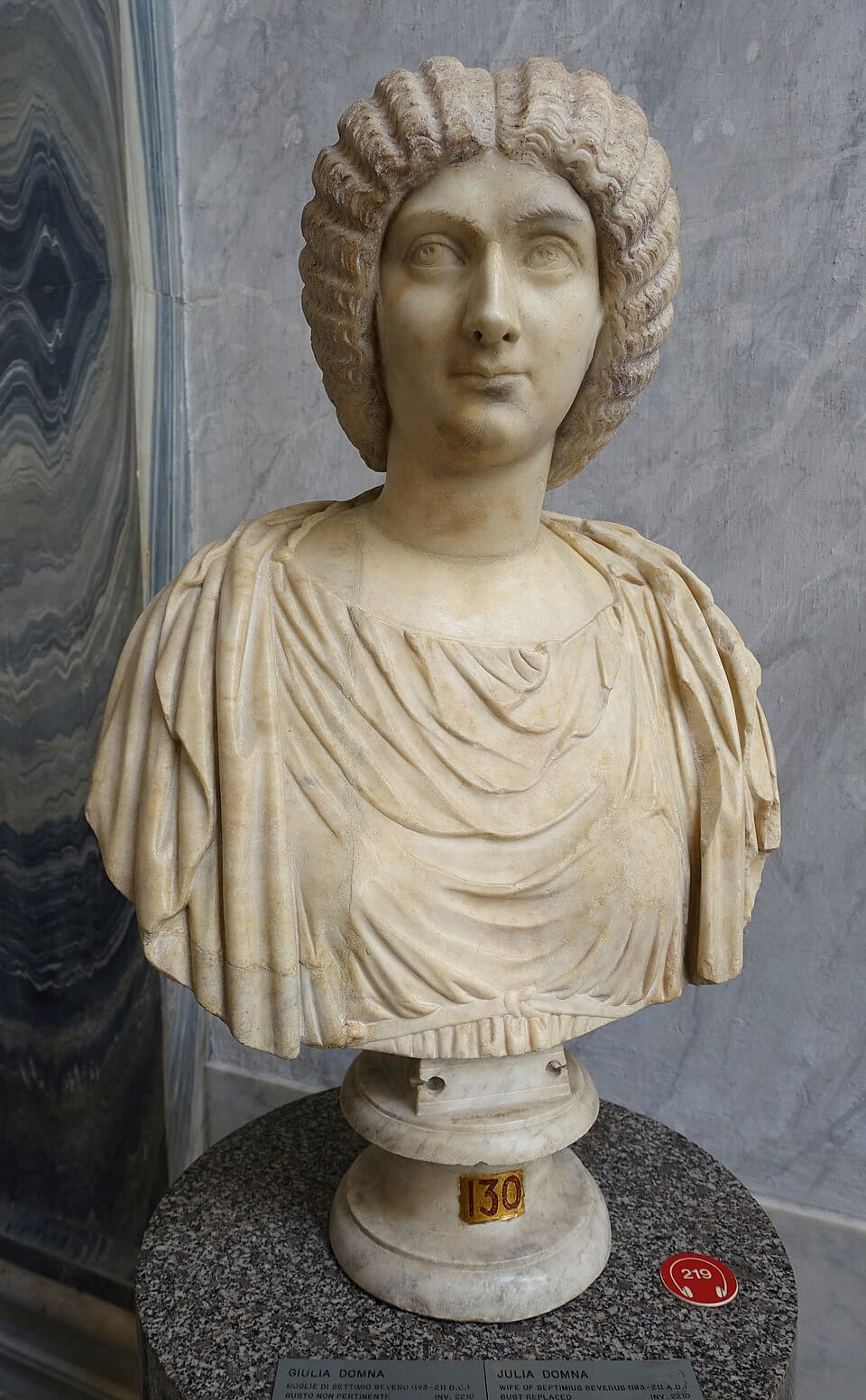 Julia Domna emperatriz de la dinastía de los Severos