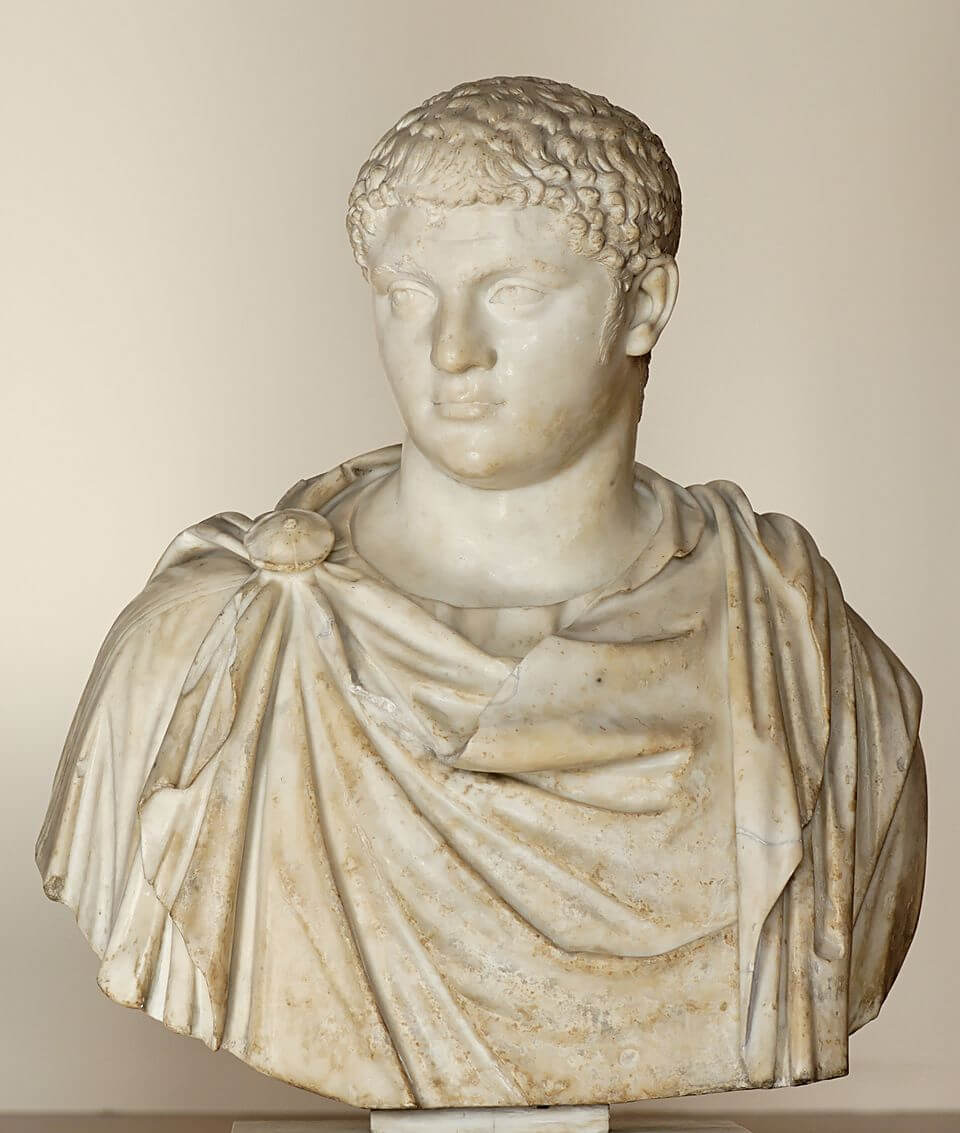 Busto de Geta, hijo de Julia Domna