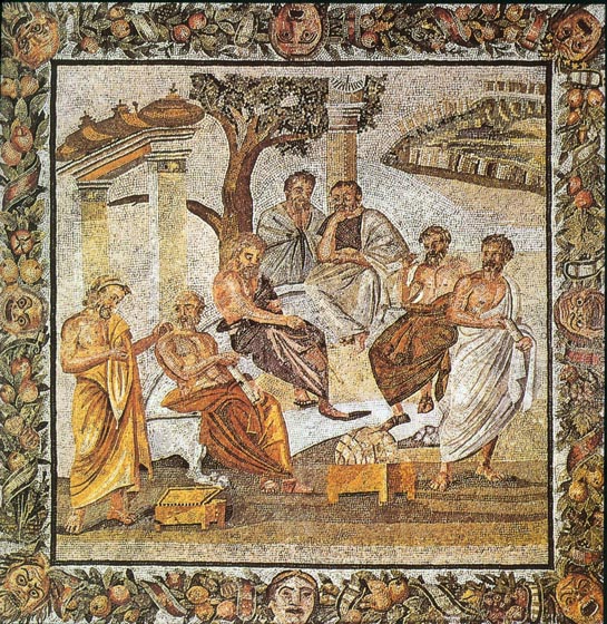 Eros y Pisque, La Academia de Platón