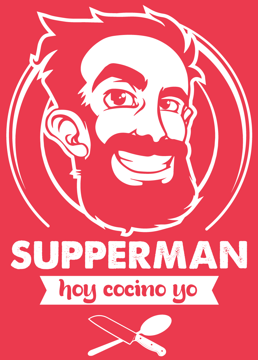 Logo de Chef Supperman - Javier Flores