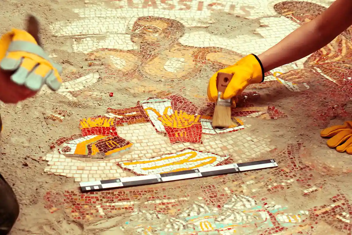 Mosaico romano McDonald's