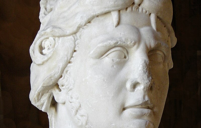 Busto de Mitrídates VI Eupator rey del Ponto