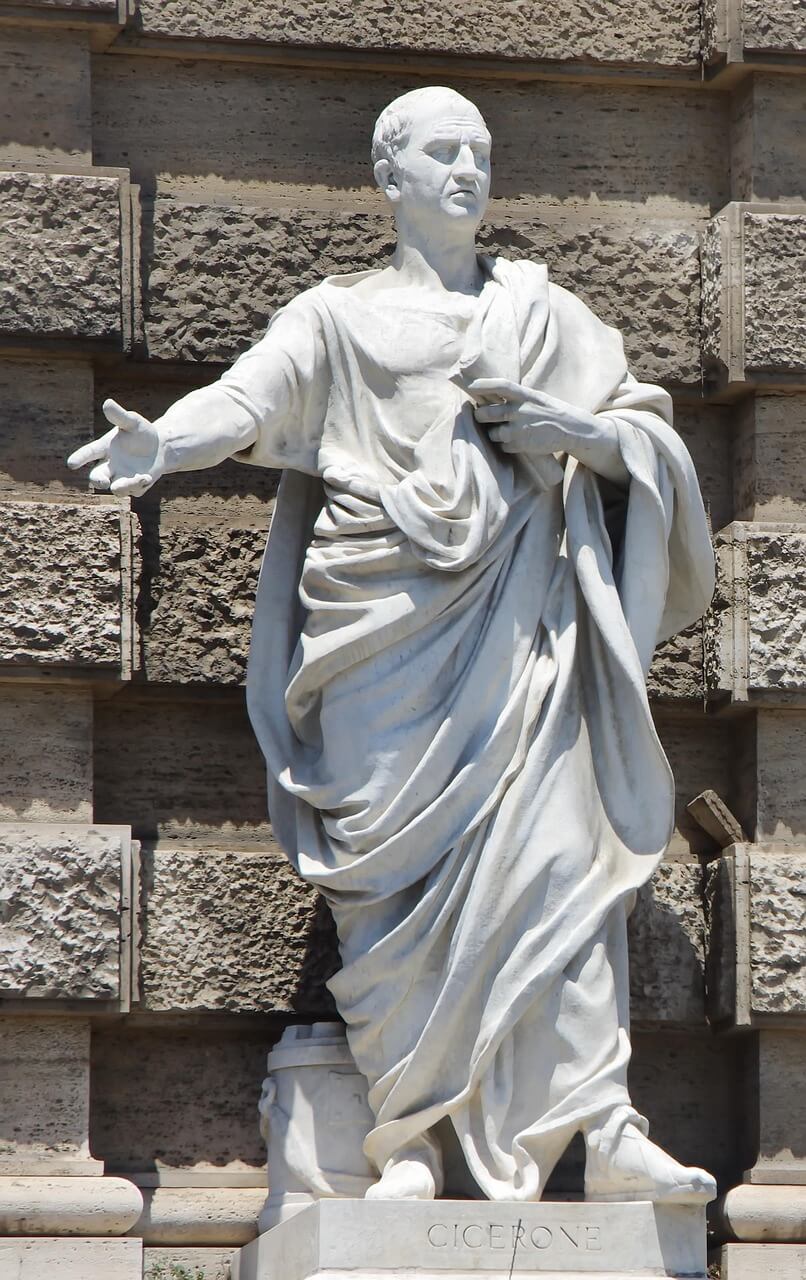 Escultura de Cicerón