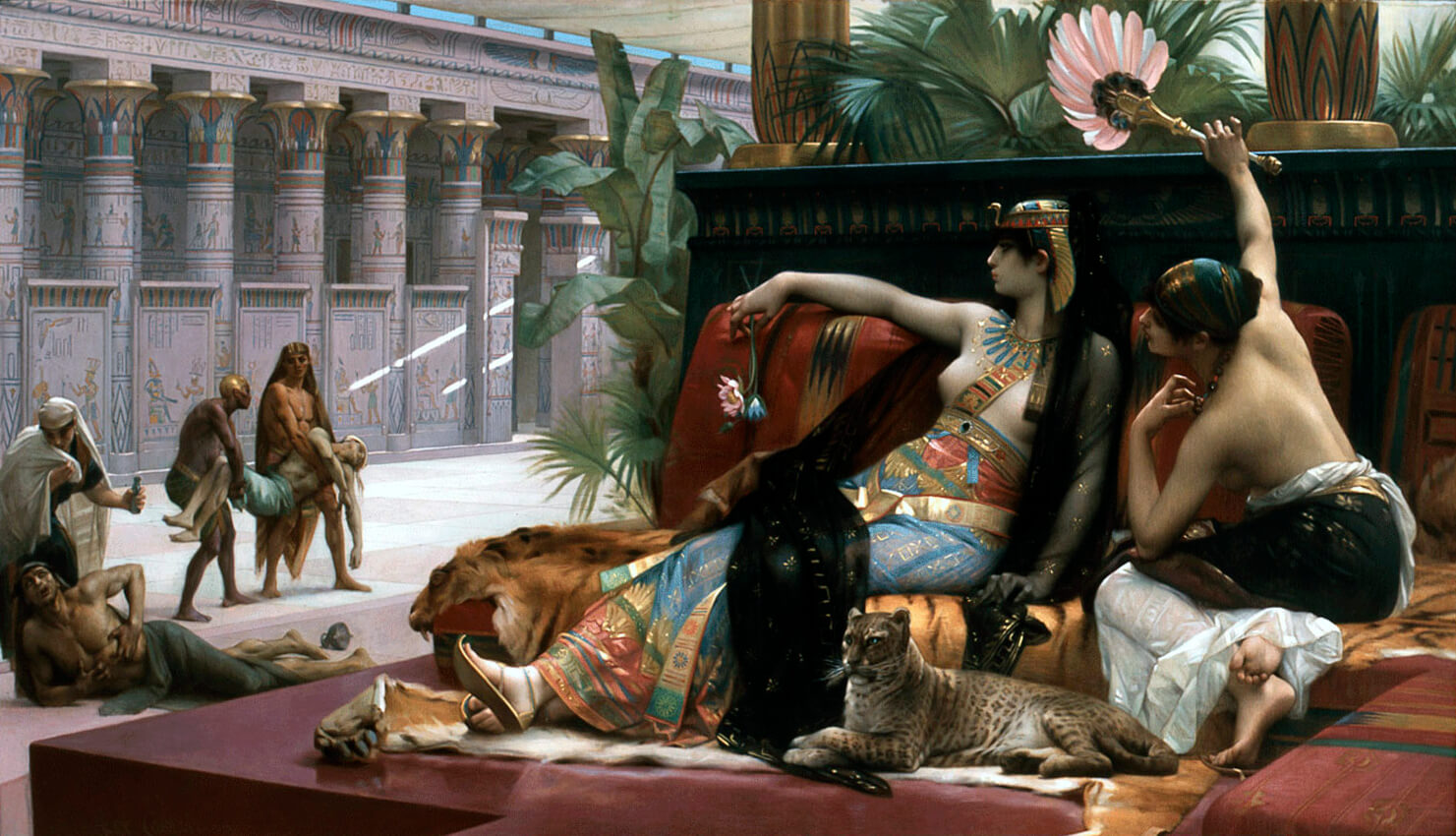 Cleopatra y Marco Antonio, de Alenxandre Cabanel