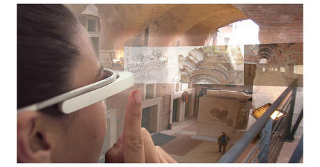 Gafas de realidad aumentada en los Foros Imperiales